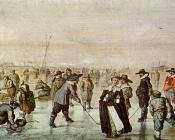 亨德里克艾弗坎普 - A Scene On The Ice